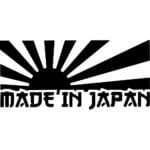 Made In Japan Rising Sun Decal