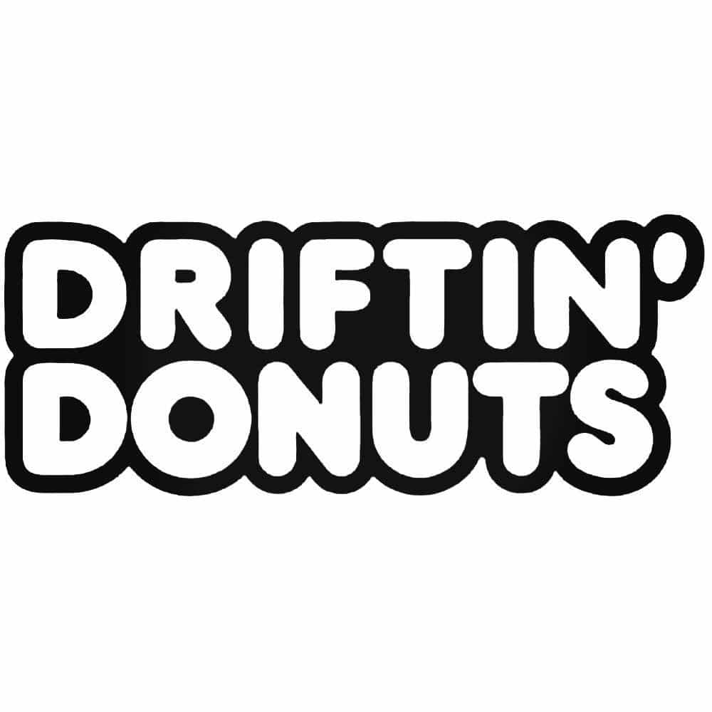 Driftin Donuts Decal