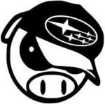 Subaru Pig Decal