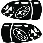 Subaru Bullets Decal