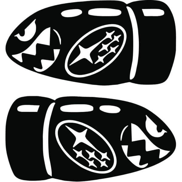 Subaru Bullets Decal