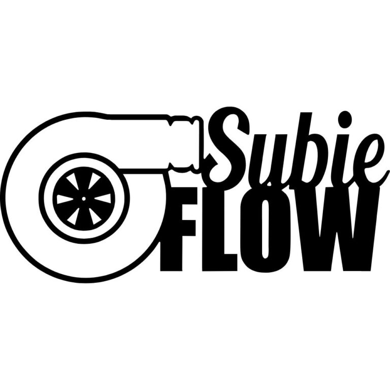 Subaru Subie Flow Turbo Decal