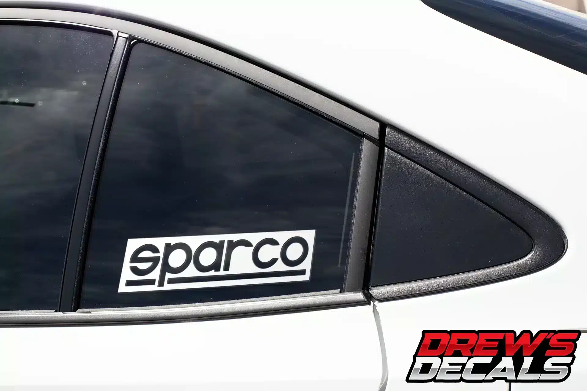 Sparco Box Decal