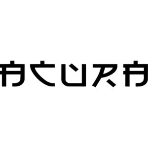 Acura Chinese Decal Sticker