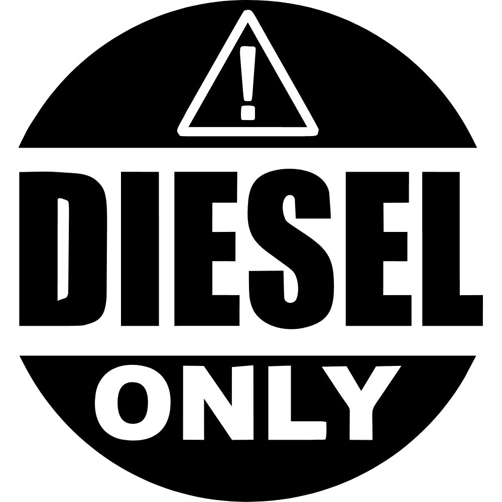 Diesel Only Decal