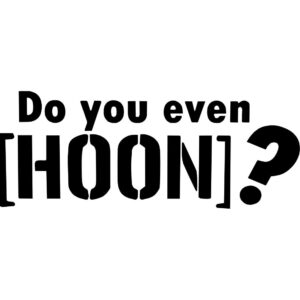 Do You Even Hoon? Decal