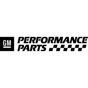 GM Performance Parts Decal