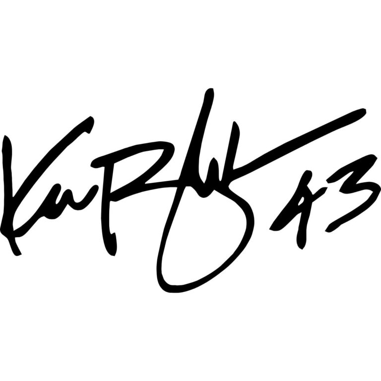 KEN BLOCK 直筆サイン Ken Block Signature Decal