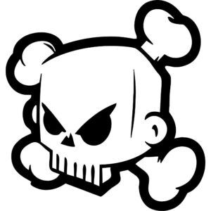 Ken Block Skull Decal