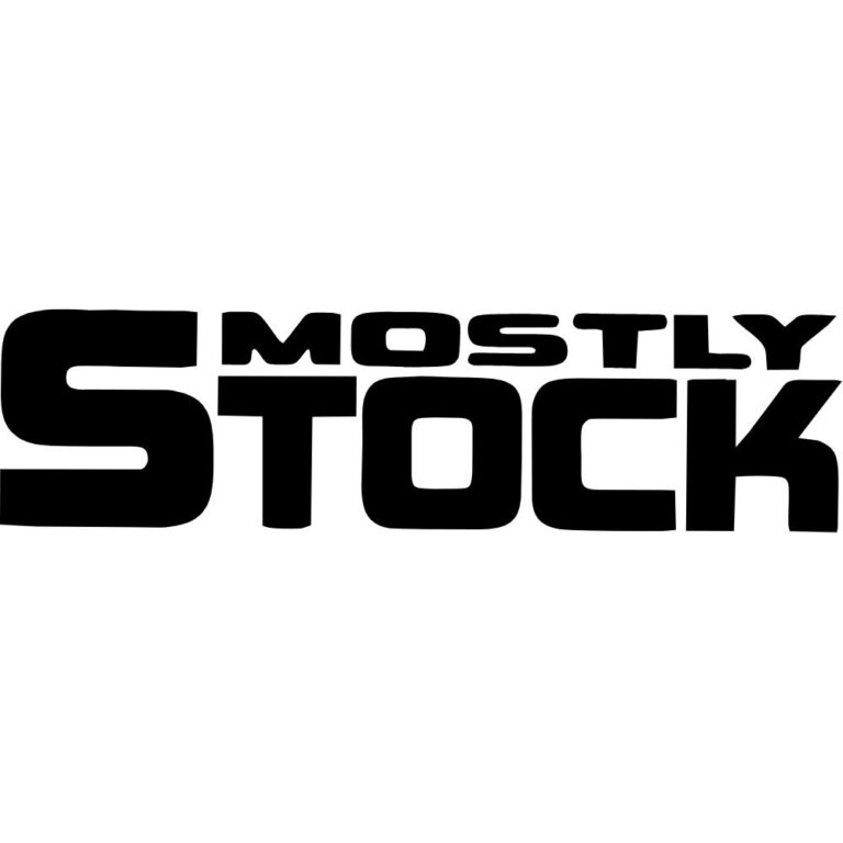 Mostly Stock Decal