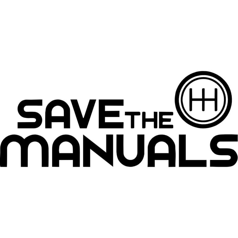 Save The Manuals Decal
