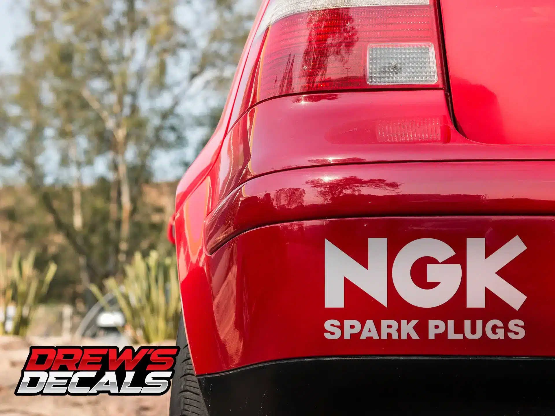NGK Spark Plugs Decal
