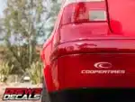 Cooper Tires Decal