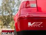 Cadillac V Racing Decal