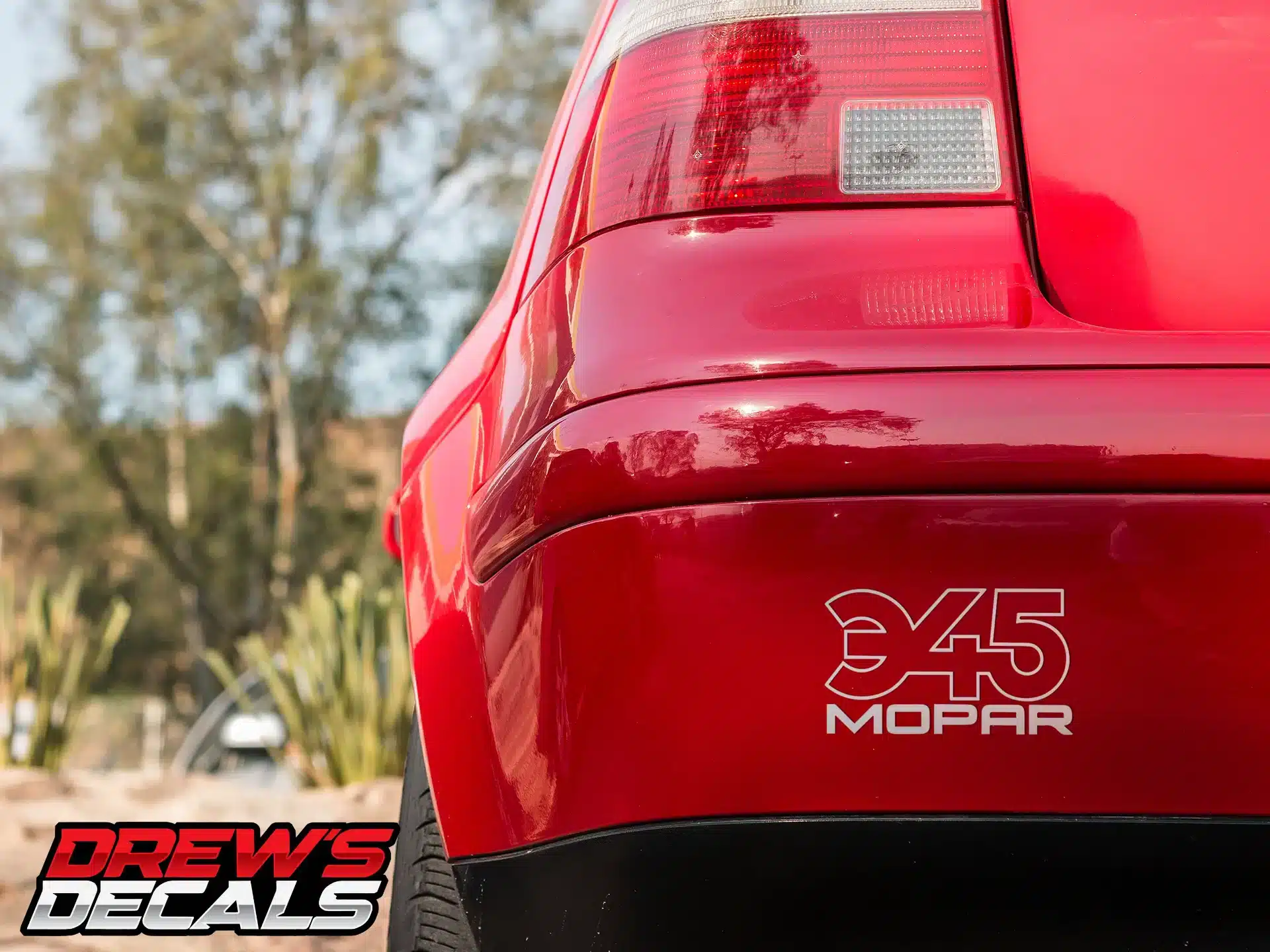 345 Mopar Decal