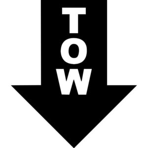 Tow Arrow Decal