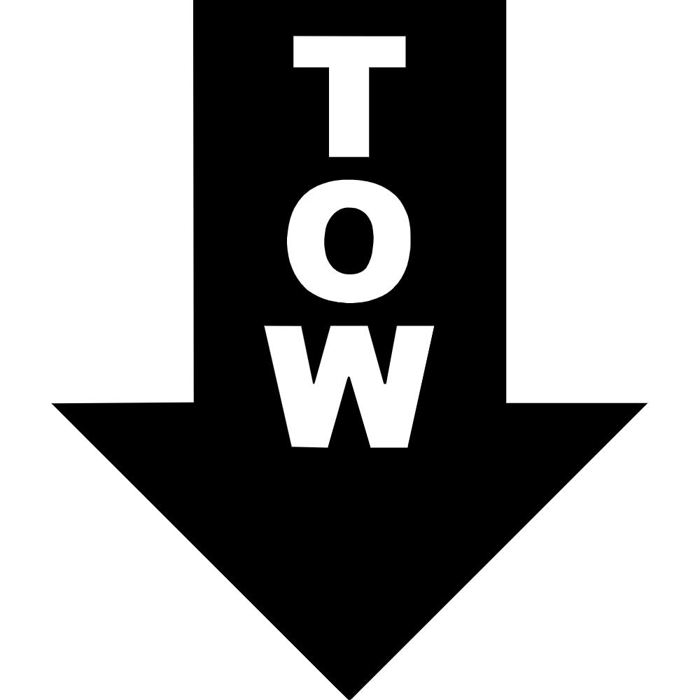 Tow Arrow Decal