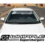 Whipple Superchargers Windshield Banner