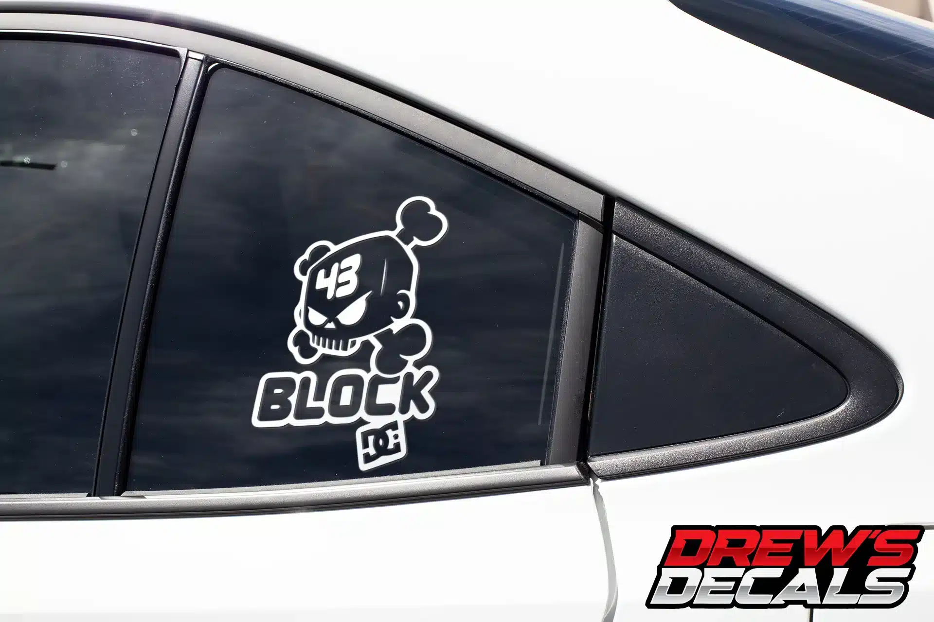 Ken Block Skull 43 Decal