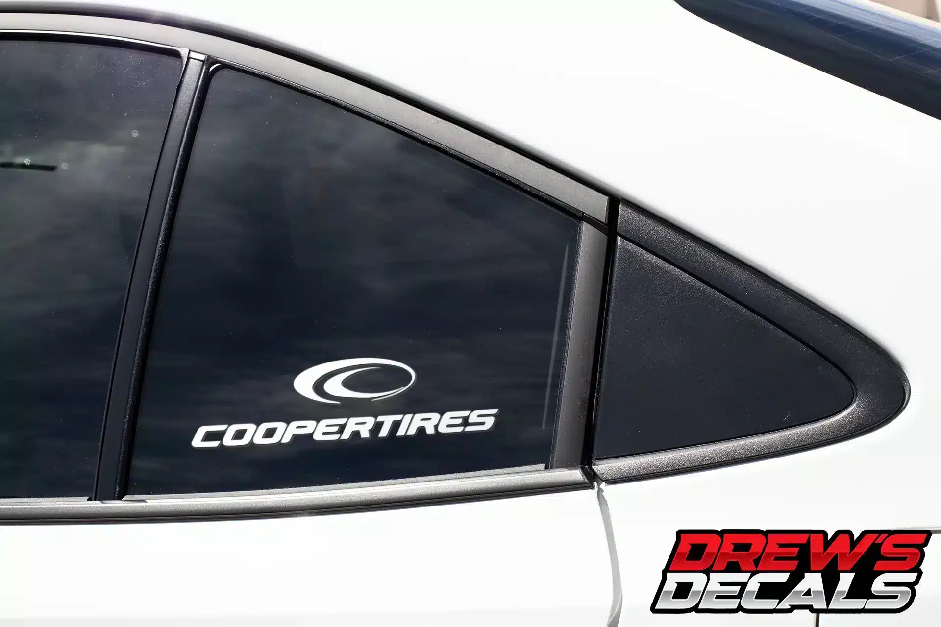 Cooper Tires Decal