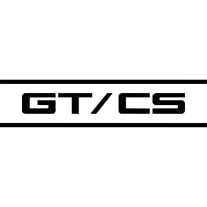 Mustang GT/CS Decal sticker