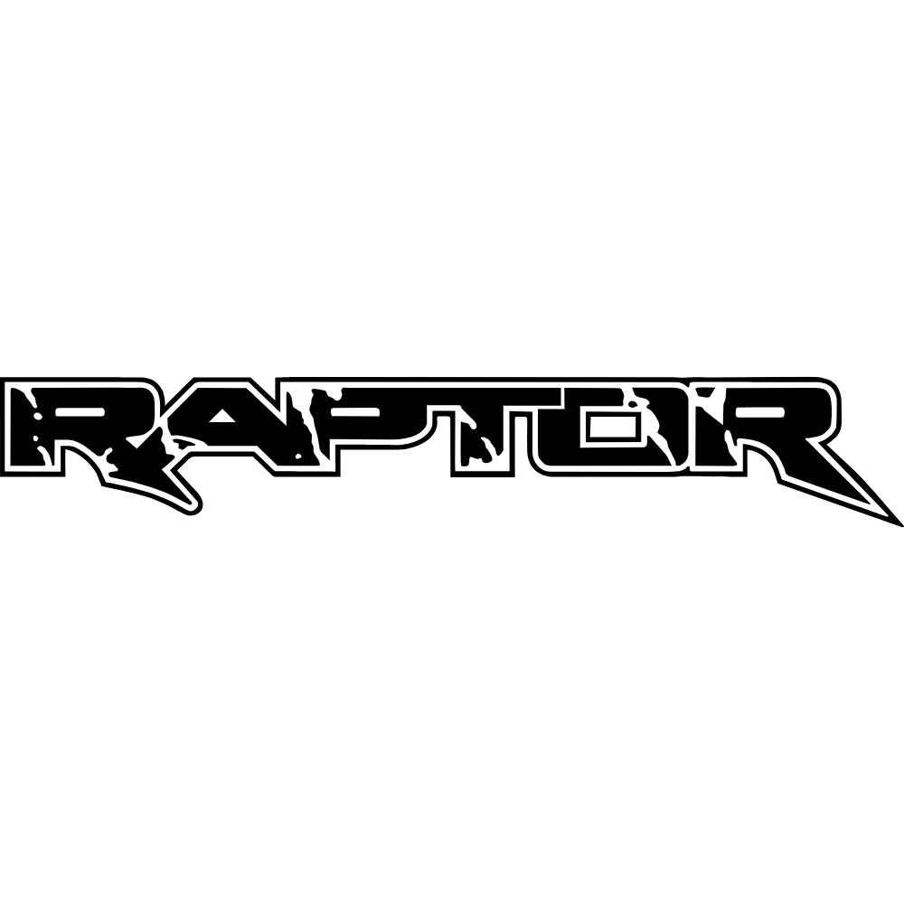 Ford Raptor Distressed Decal
