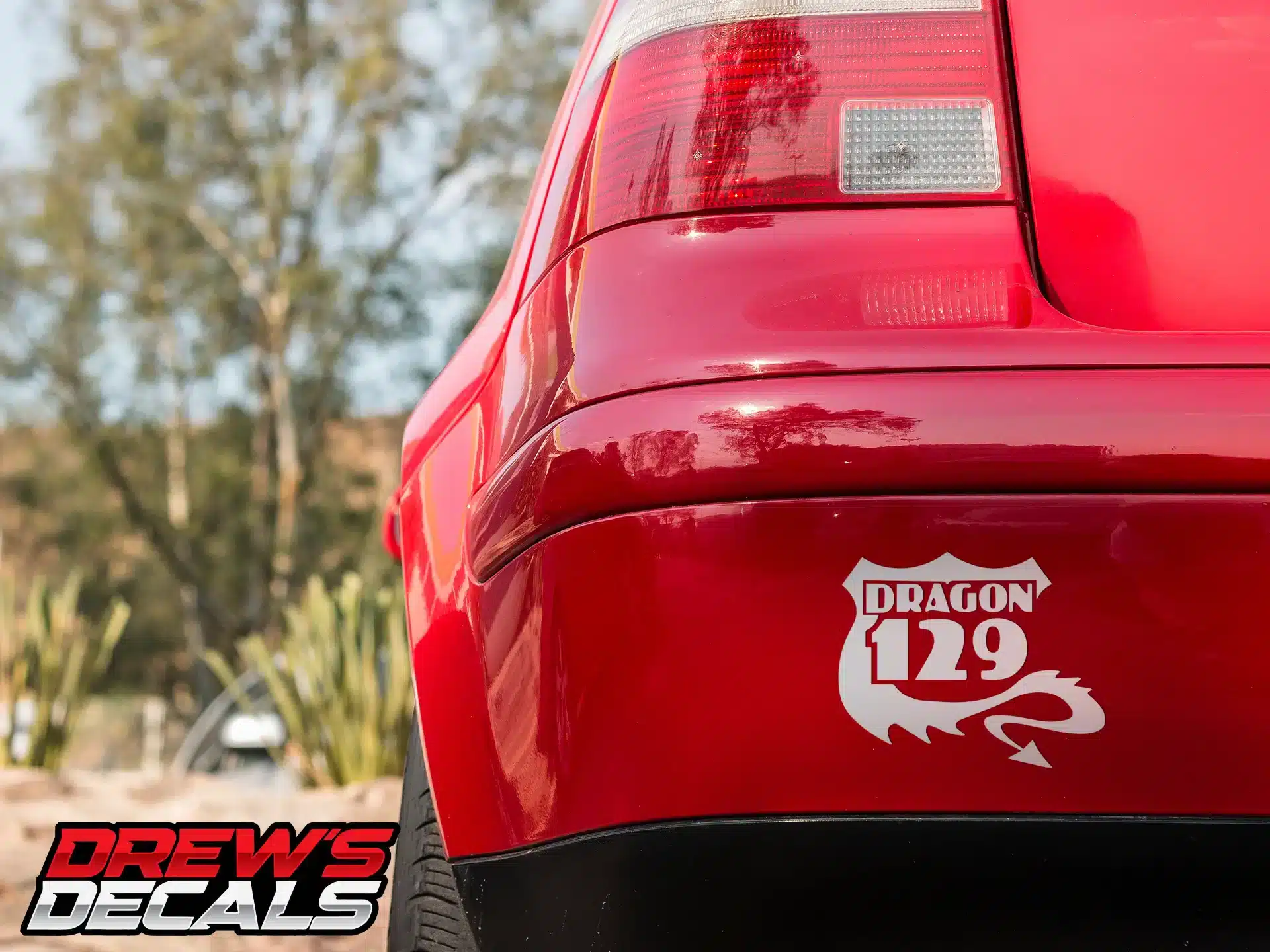 Tail of the Dragon at Deals Gap 129 Decal