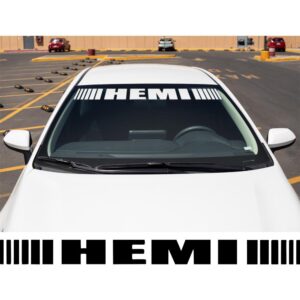 Hemi Windshield Banner