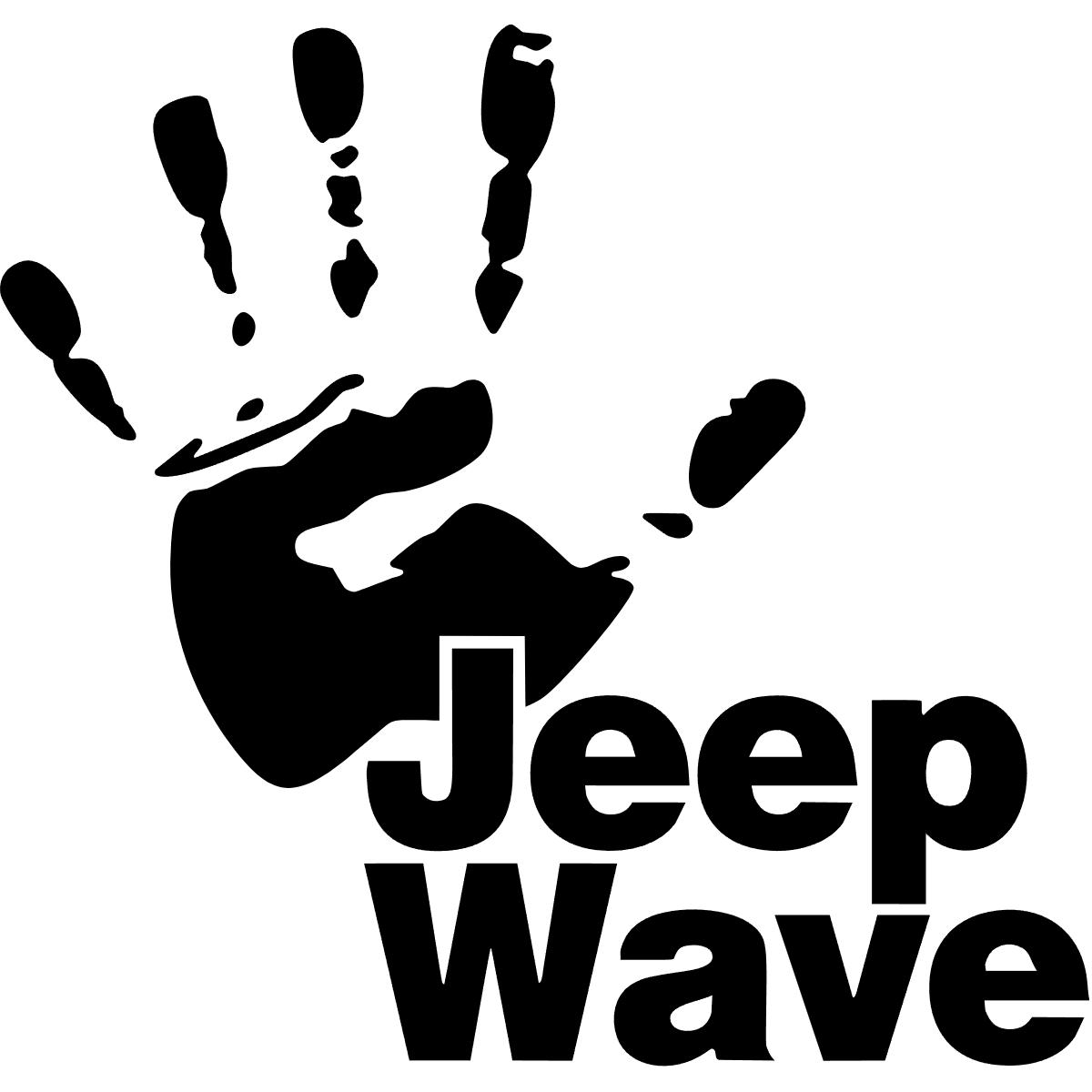 Jeep Wave Decal Sticker
