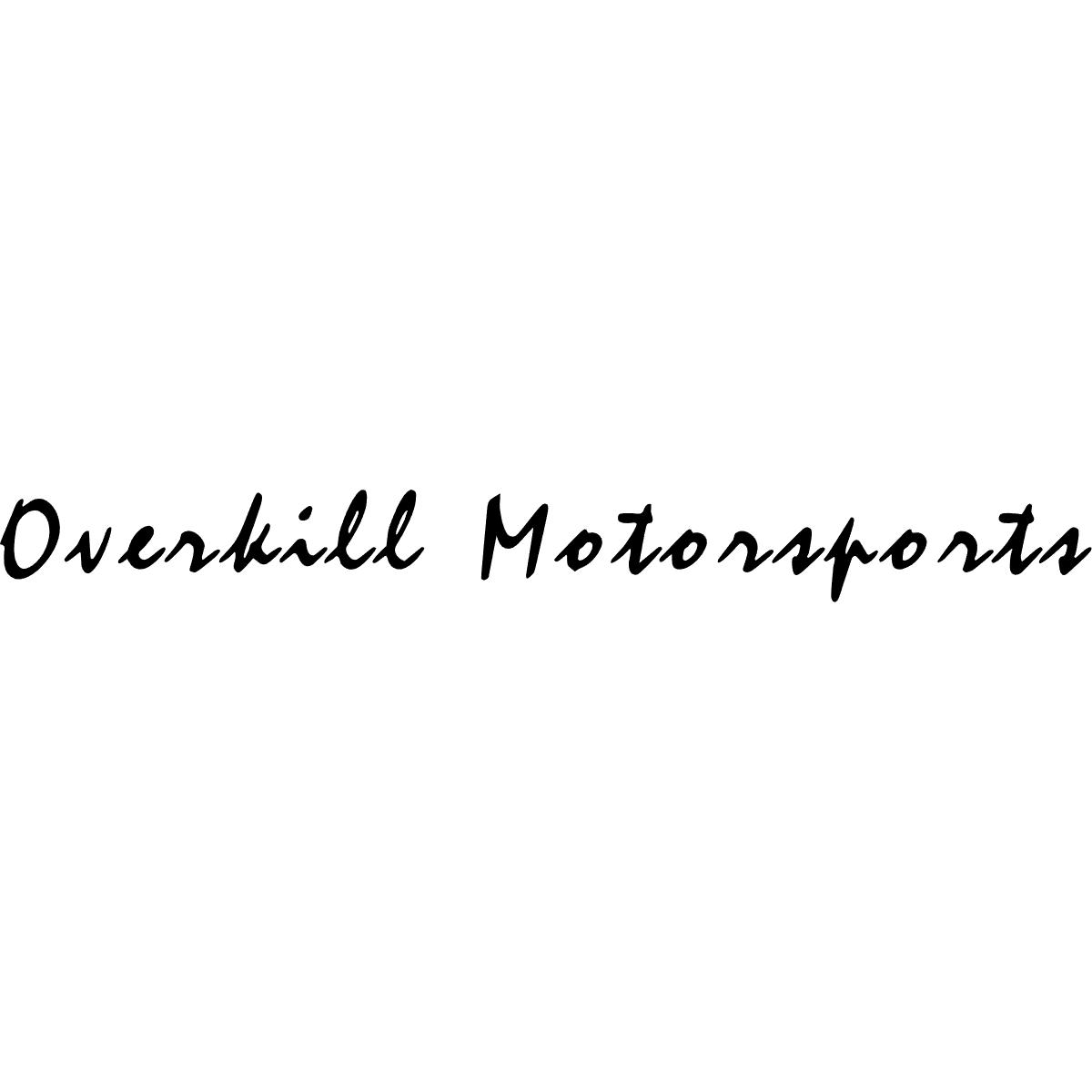 Overkill Motorsports Decal Sticker