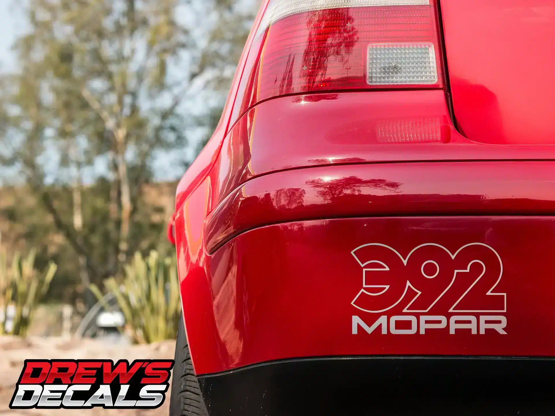 392 Mopar Outline Decal