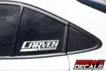 Carven Exhaust Decal