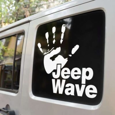 Jeep Wave Decal sticker