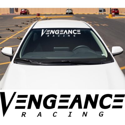 Vengeance Racing Windshield Banner