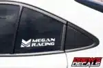Megan Racing Decal