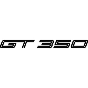 Mustang GT350 Decal