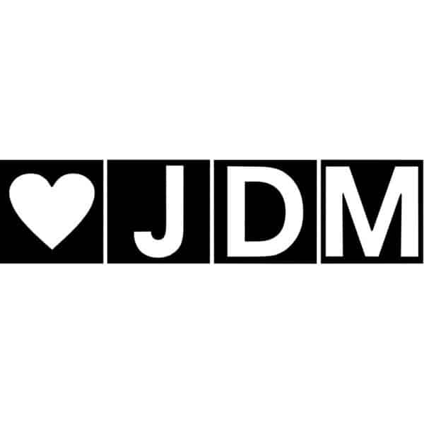 Love JDM Decal