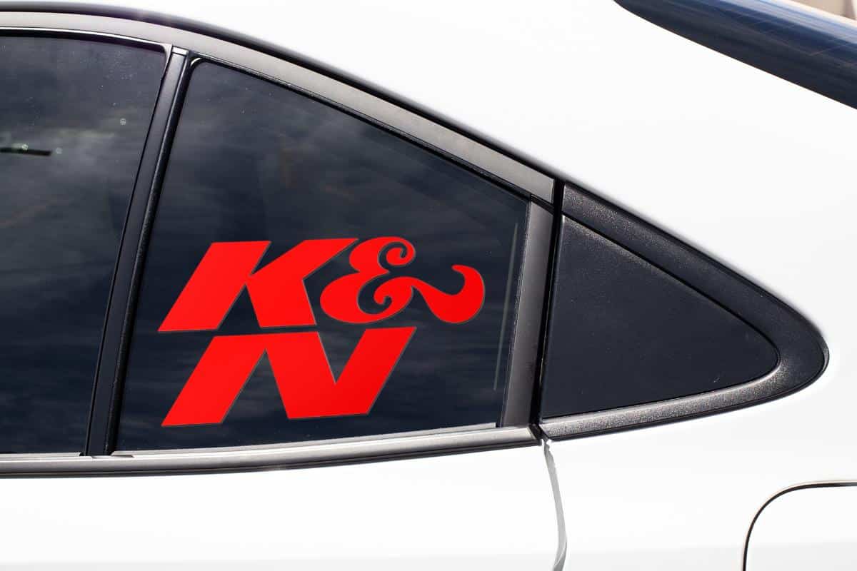 K&N Decal sticker