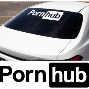 Pornhub Windshield Banner
