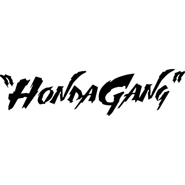 Honda Gang Decal