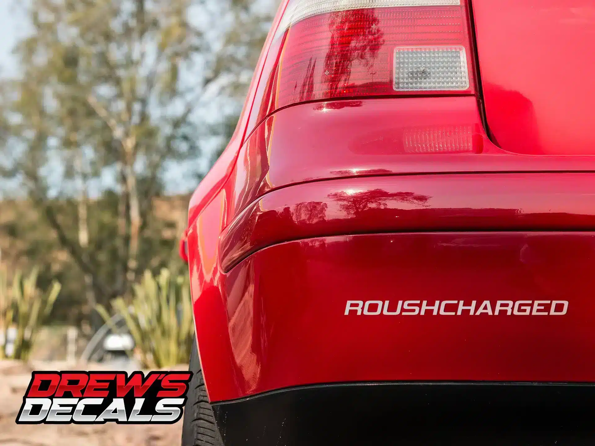 Roushcharged Decal