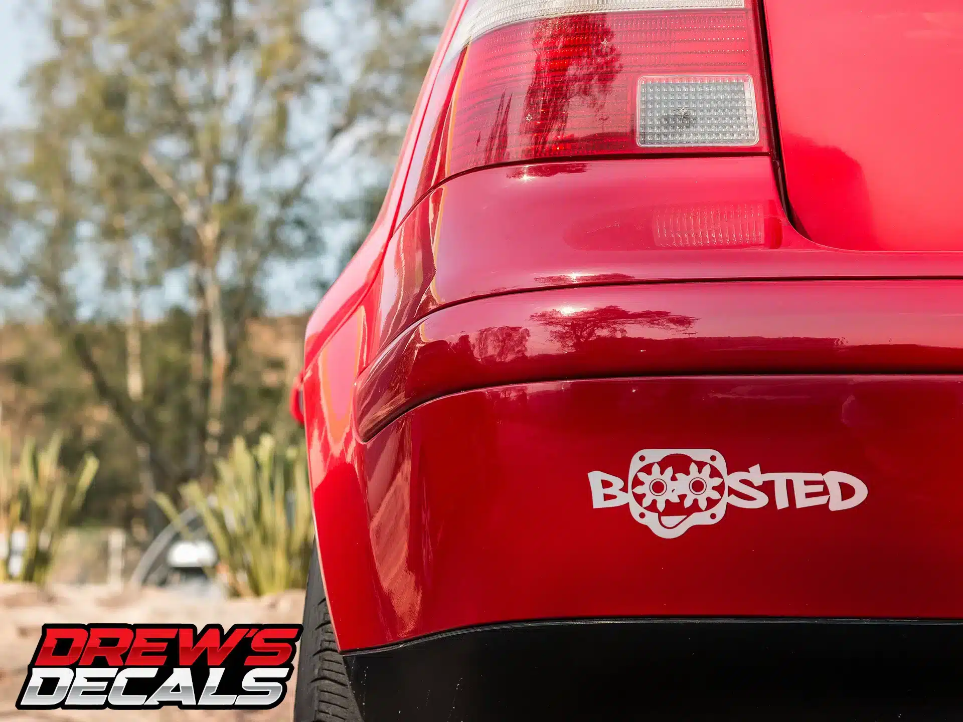 Supercharger Boosted Decal