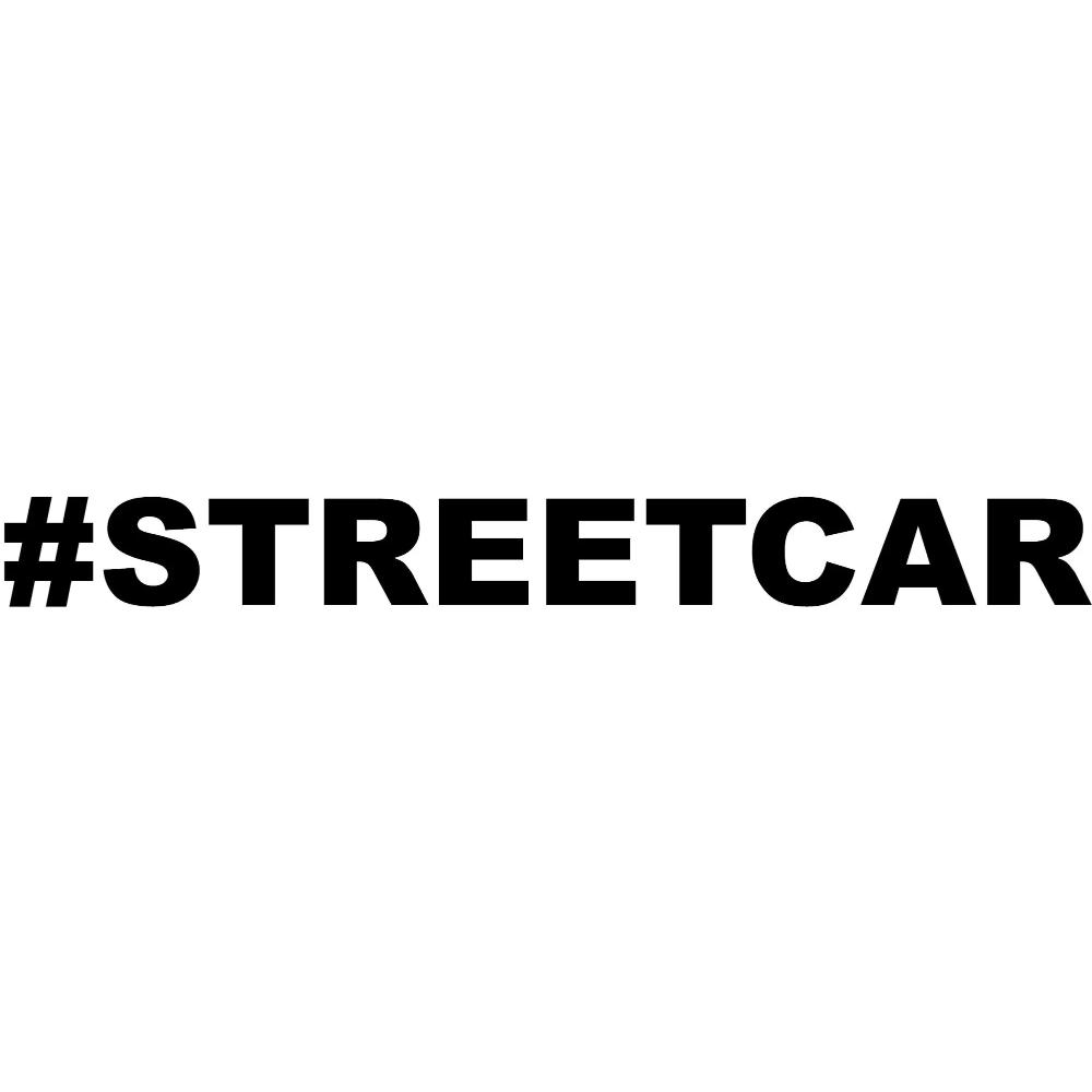 #STREETCAR Decal