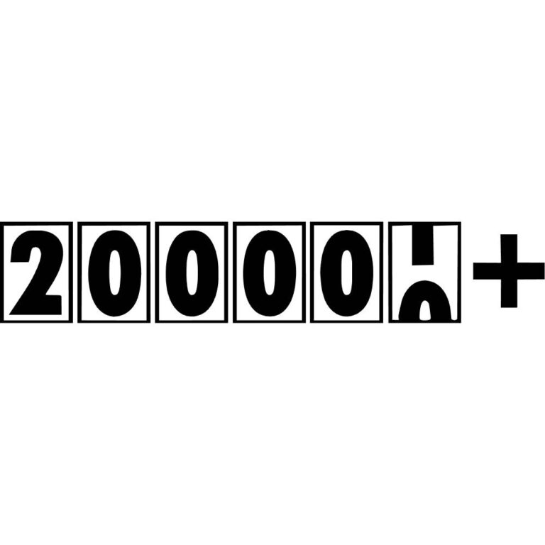 200,000 Mile Club Decal