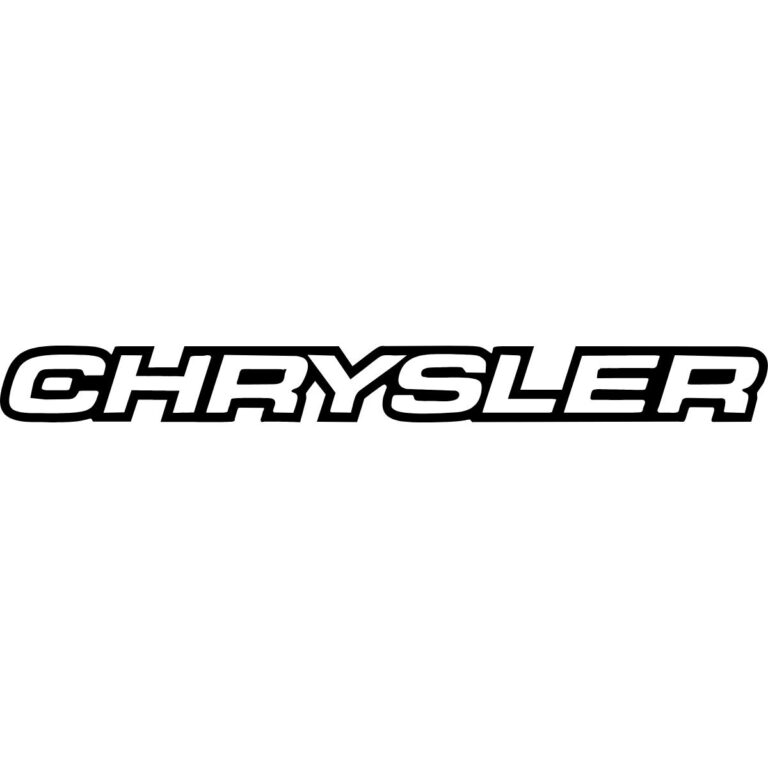 Chrysler Outline Decal