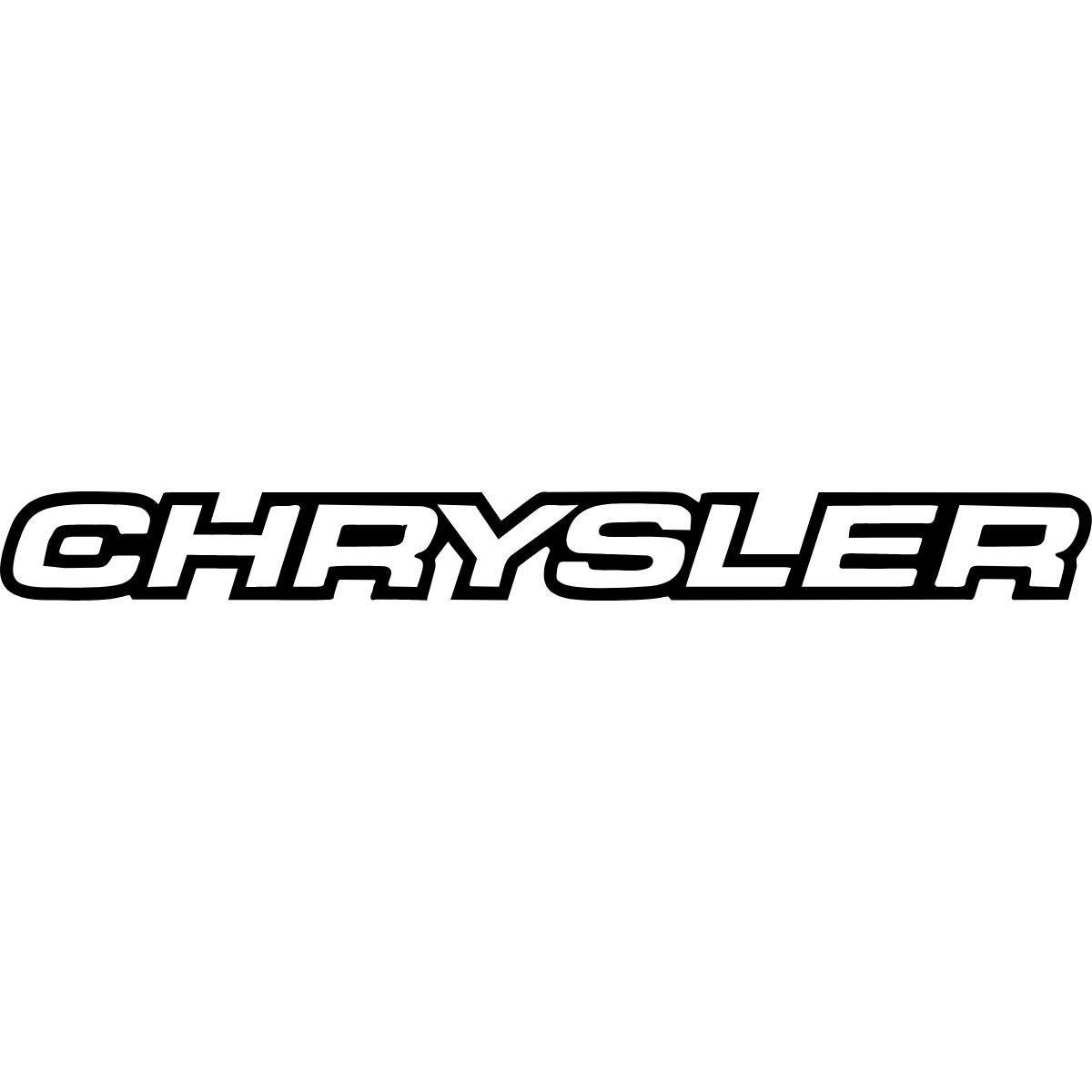 Chrysler Outline Decal