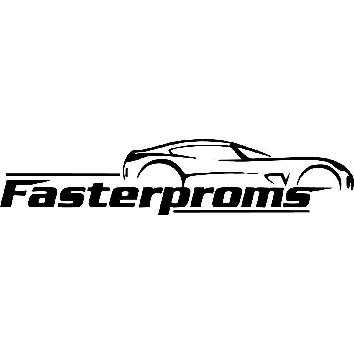 Fasterproms Decal Sticker
