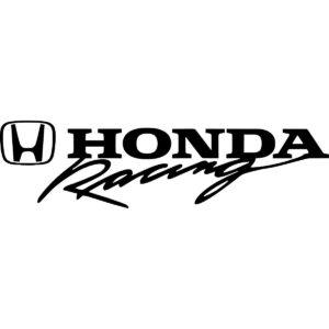 Honda Racing Decal
