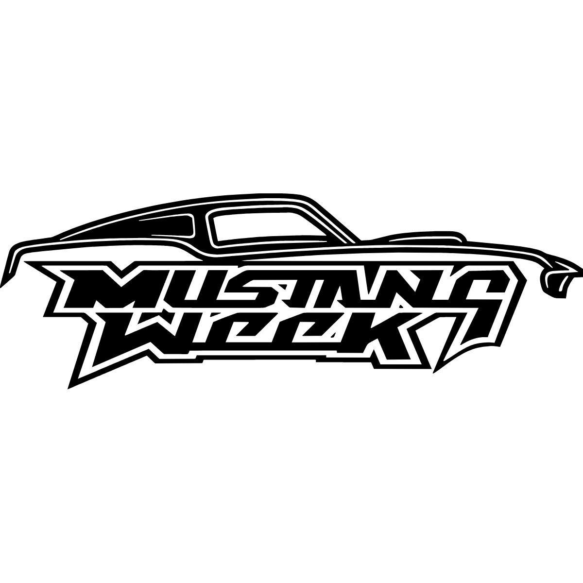 Mustang Week Decal