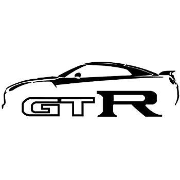 Nissan GTR Silhouette Decal